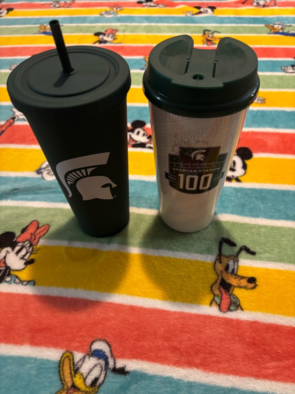 Michigan State Spartans Travel Tumblers - Green & White